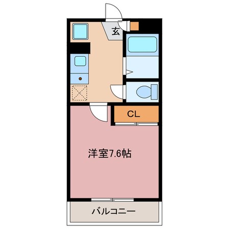 本多マンション布橋の物件間取画像